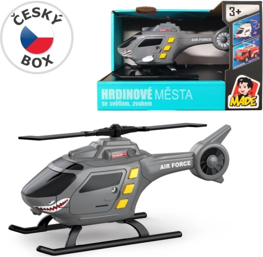 Helikopter 1:32 mit Batterien für Kinder