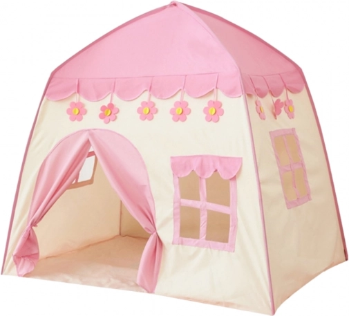 Woopie rosa Kinderhaus-Zelt XXL mit Boden