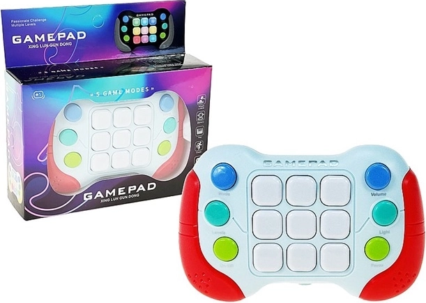 Elektronisches Spiel – kompakte Konsole mit beleuchteten Tasten