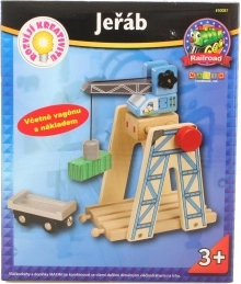 MAXIM Verschiebekran für Holzeisenbahn