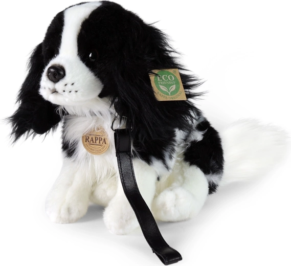 Rappa Plüschhund Cavalier mit Leine 27 cm ECO-FRIENDLY