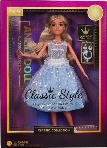 Puppe Lalka Olga Fashion mit Accessoires