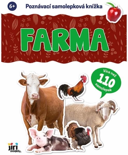 Lern-Stickerbuch: Bauernhof