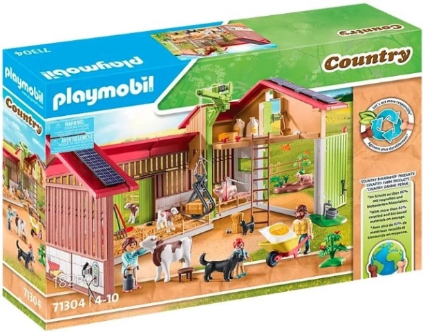 Playmobil Country großer Bauernhof mit Tieren
