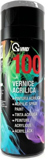 Acryl-Emaille-Sprühlack für Metall, Kunststoff und Holz, 400 ml, grau