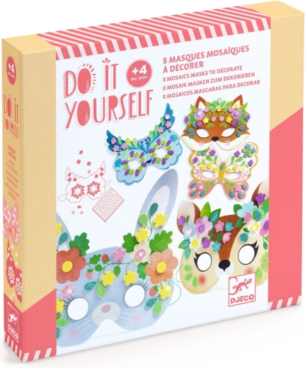 Djeco DIY Kreativset – Masken von Waldtieren