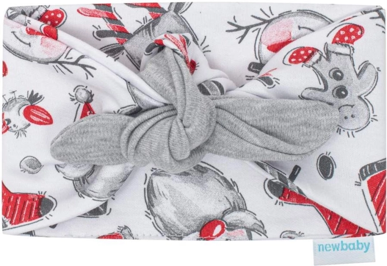 Elastisches Haarband mit Knoten