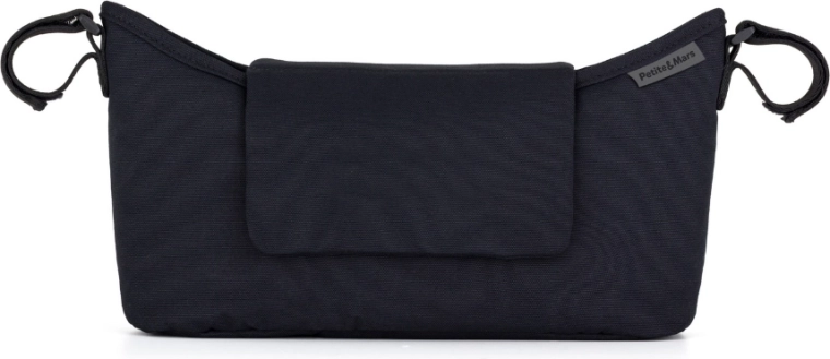 Petite&Mars Organizer für Kinderwagen Emma black