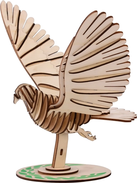 Holz-3D-Puzzle Taube WOODCRAFT