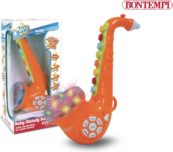 Kinder Kunststoff-Saxophon Bontempi