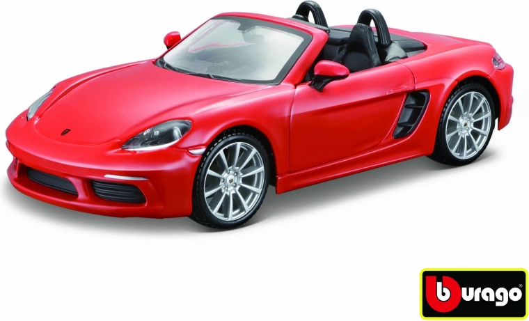 Modell Bburago Porsche 718 Boxster orange 1:24
