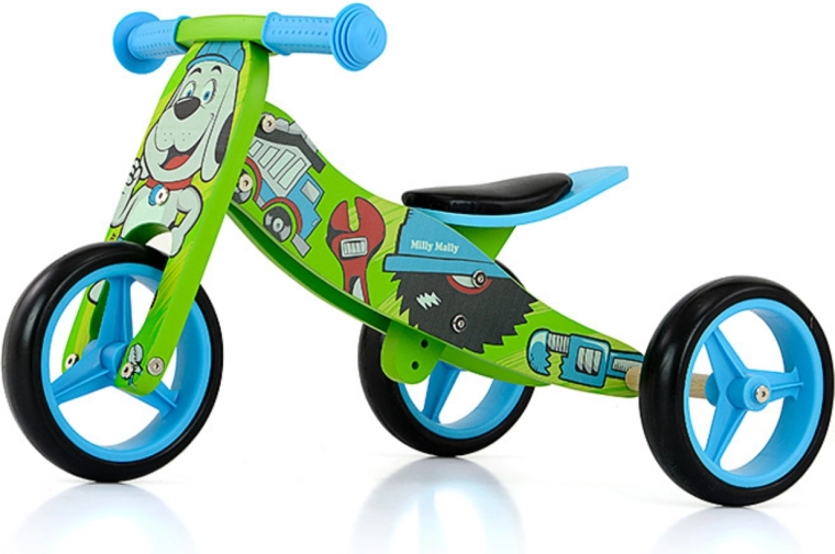Milly Mally Rutschfahrzeug Jake 2 in 1 Bob