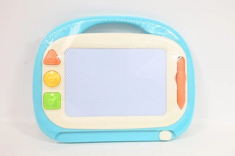 Magnetische Zeichentafel (Zaubertafel) 26 × 20 cm mit Stempeln