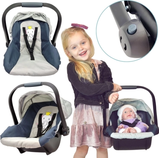 Woopie Royal Tragewanne für Puppen 33–48 cm