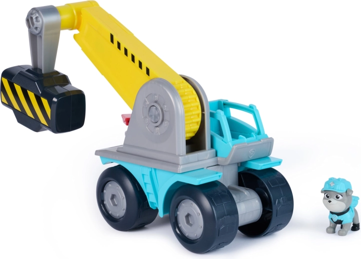 Motor-Figur und Baufahrzeug