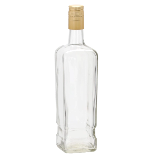 Glasflasche Walker 700 ml mit Schraubverschluss