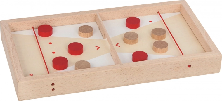 Tischspiel aus Holz 2-in-1 Super Puck von GOKI