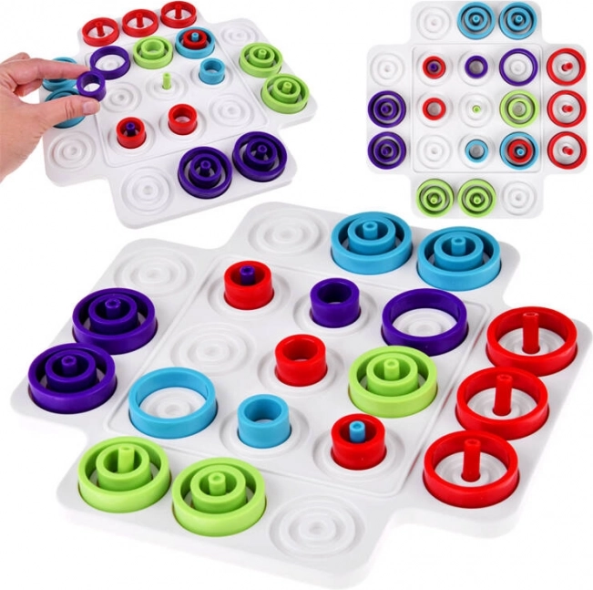 Logikspiel Trap – Ringe und Strategien für Gehirntraining