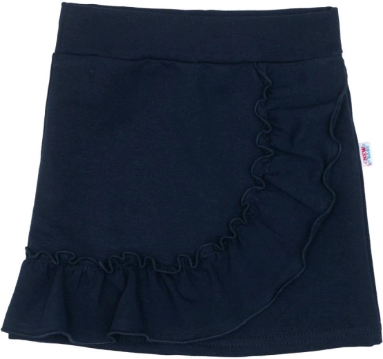 Bequemer Rock mit Rüschen