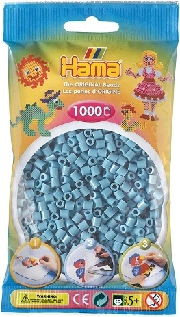 Hama MIDI Bügelperlen pastellblau 1000 Stk.