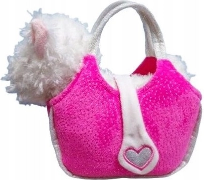 Praktische rosa Handtasche zum Tragen