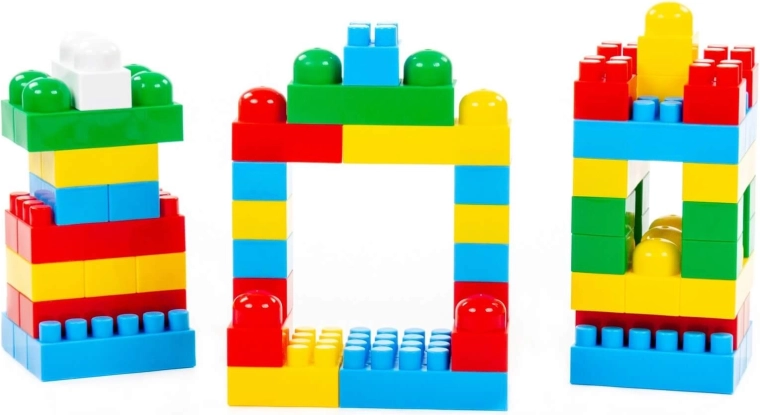Bunte Bausteine für kreatives Spielen