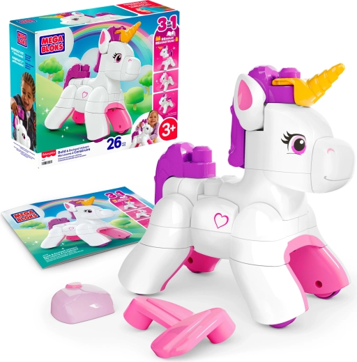 Mega Bloks magisches Einhorn – Baukasten mit 26 Teilen
