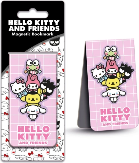 Hello Kitty magnetisches Lesezeichen rosa