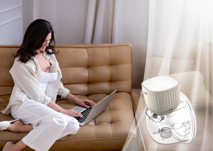 Diskretes Hands‑free Abpumpen im BH