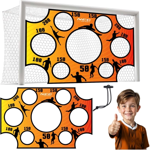 Neo-Sport Trainings-Zielplane für Fußballtor 300 × 200 cm