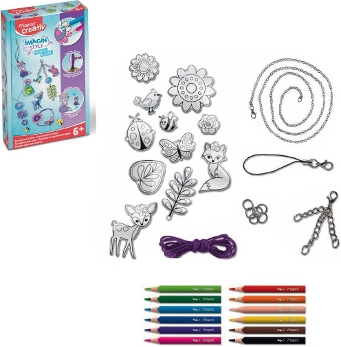 Creativ Magischer Kunststoff – Set zur Herstellung von Armbändern und Anhängern
