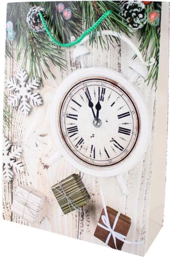 Papier-Geschenktüte Weihnachten TORO 44 × 31 × 12 cm, Motivmix