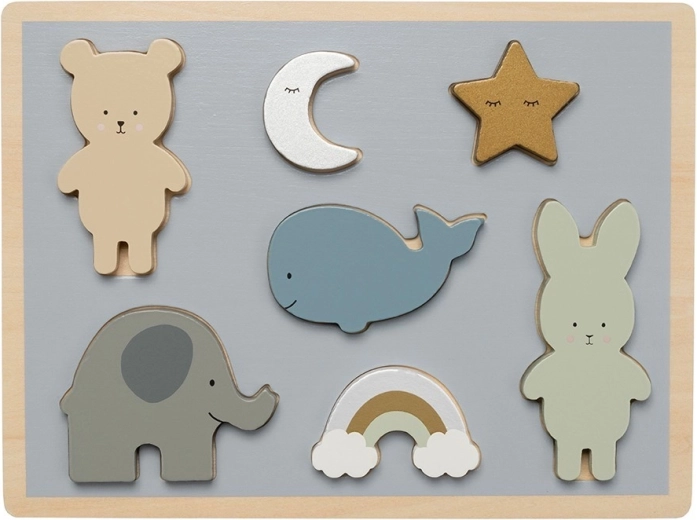 Jabadabado Holz-Steckpuzzle Bär