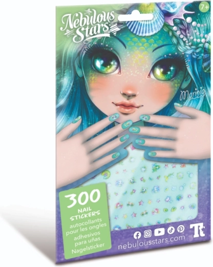 300 Sticker für kreative Maniküre
