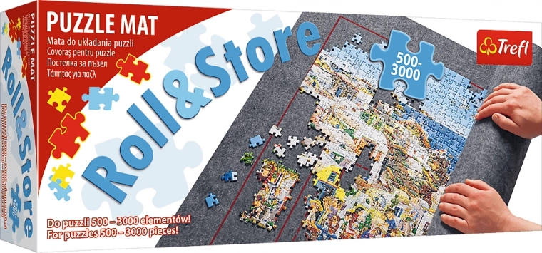 Rollbare Filz-Puzzlematte TREFL, 500–3000 Teile