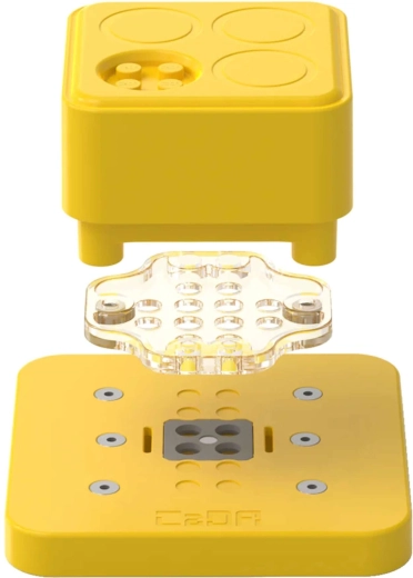 Präzises Lochen mit Magnetunterlage