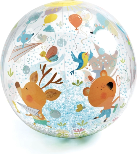 Aufblasbarer Ball mit Kügelchen Djeco