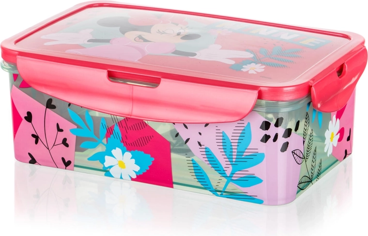 Leichter und robuster Kunststoff mit MINNIE-Dekor