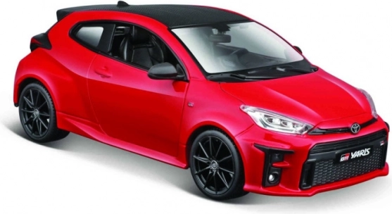 Metallmodell Toyota Yaris 2021 rot 1/24