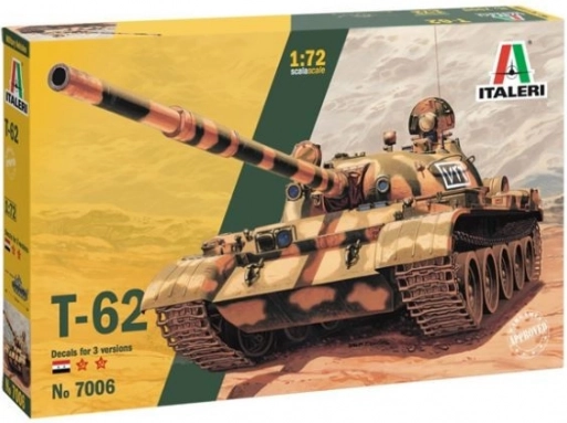 Plastikmodell des Panzers T-62 1:72 Italeri