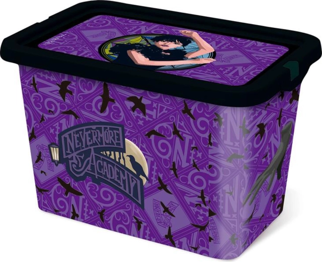 Kunststoff-Aufbewahrungsbox mit Deckel Wednesday 7 l