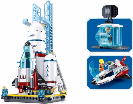 Weltraumbaukasten - Shuttle-Launch-Zentrum