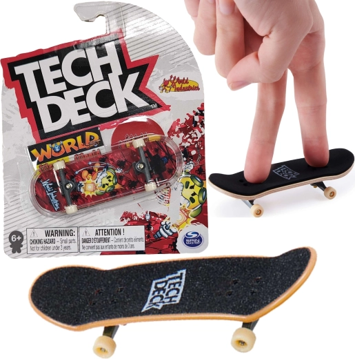 Fingerboard TECH DECK World Industries Wojna mit Aufklebern