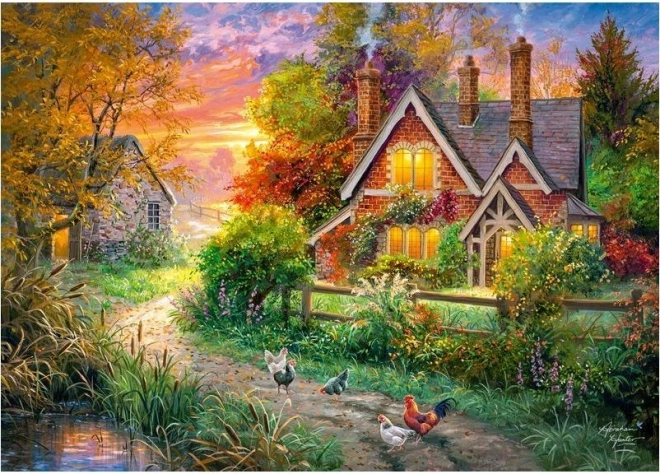 Cherry Pazzi Puzzle Wärme des Zuhauses 500 Teile