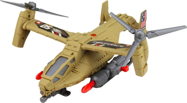 Hubschrauber mit Raketenwerfer für Luftmissionen