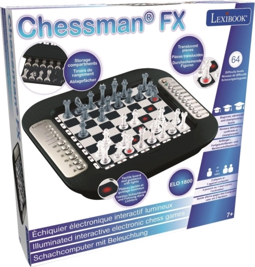 Lexibook elektronisches Schachspiel ChessMan FX