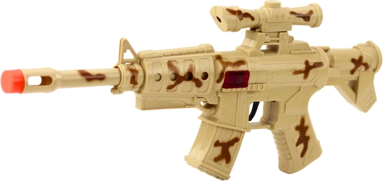 Spielzeuggewehr mit Schussgeräusch