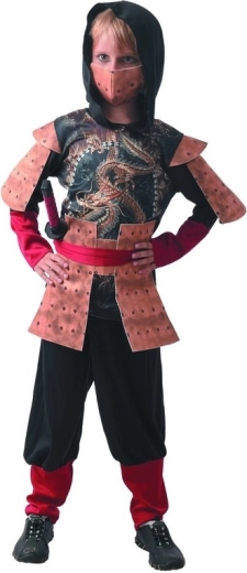 Kinder-Karnevalskostüm Ninja 130–140 cm