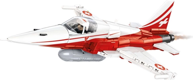 Hervorragende Verarbeitung in den Farben der Patrouille Suisse