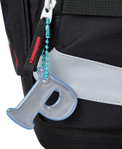 Einfaches Befestigen an Rucksack, Reißverschluss und Schlüsseln